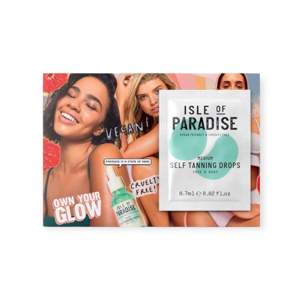 Isle of Paradise Medium Self Tanning Drops | New